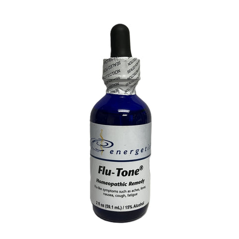 Energetix Flu Tone 2oz homeopathic flu respiratory support combination remedy | Beauty Riche