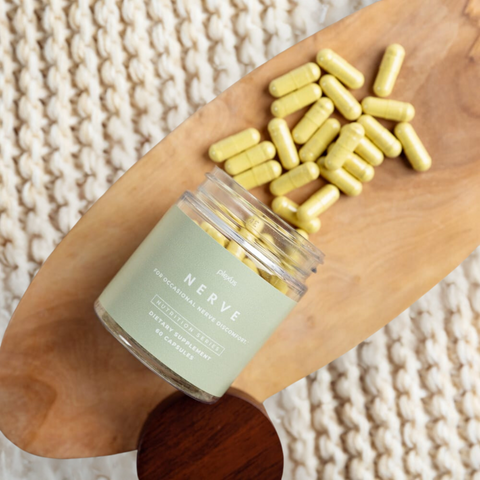 Plant-Based Nerve Support Supplement | Promotes Healthy Nerve Function – 60 Capsules