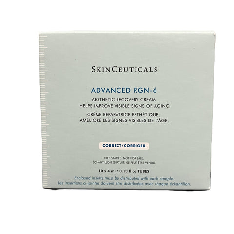SkinCeuticals Advanced RGN-6  Cream  4ml *10pk Recovery Cream Improve Visible Signs of Aging