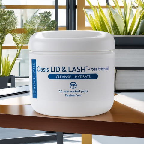 Oasis LID  LASH  Tea Tree Eyelid  Lash Cleansing Pads 60 ct (Pack of 2)