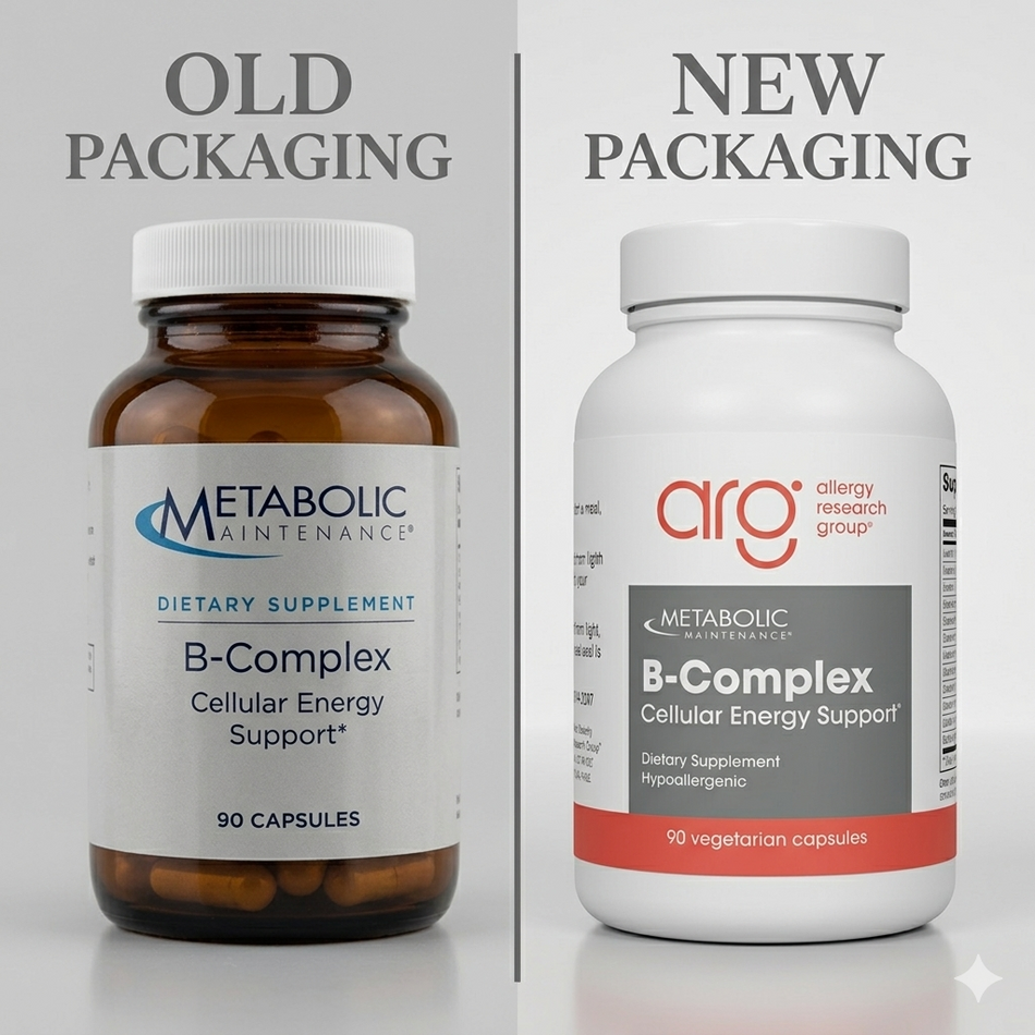 Metabolic Maintenance B-Complex Phosphorylated – 90 Capsules | Bioavailable B Vitamins Supplement