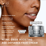 N1O1 Age-Defiance Moisturizer Face Cream with Nitric Oxide 1.75 oz Revolutionary Collagen Elastin Booster