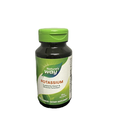 Nature's Way Potassium 99 mg 100 Caps