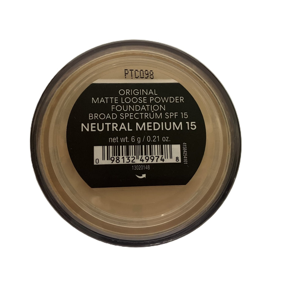 Bareminerals Original Matte Loose Powder Foundation SPF 15 neutral medium 15 - 6g