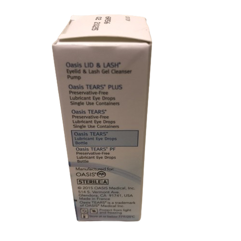 Oasis TEARS Lubricant Multidose BOTTLE Eye Drops Relief For Dry Eyes, 0.3 fl oz (Pack of 2 BOTTLES)
