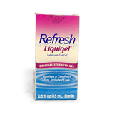 Refresh Liquigel Lubricant Eye Drops Soothing Gel  0.5 fl oz 15ml(2 Pack)