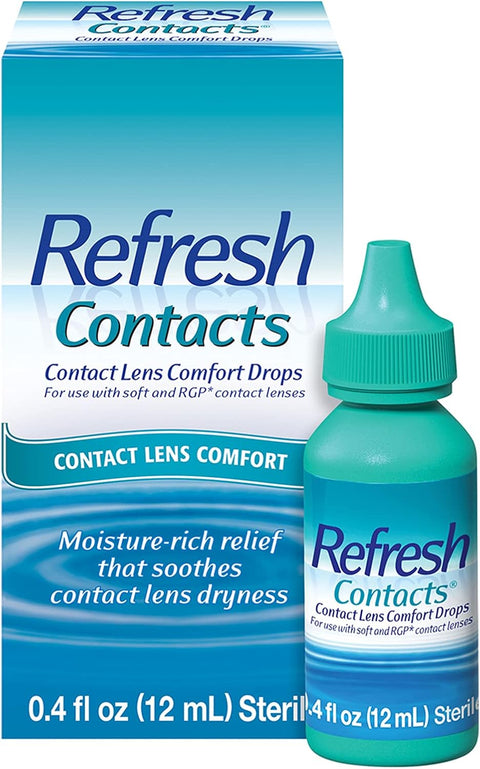 Allergan Refresh Contact Lens Comfort Moisture Drops 0.40 oz