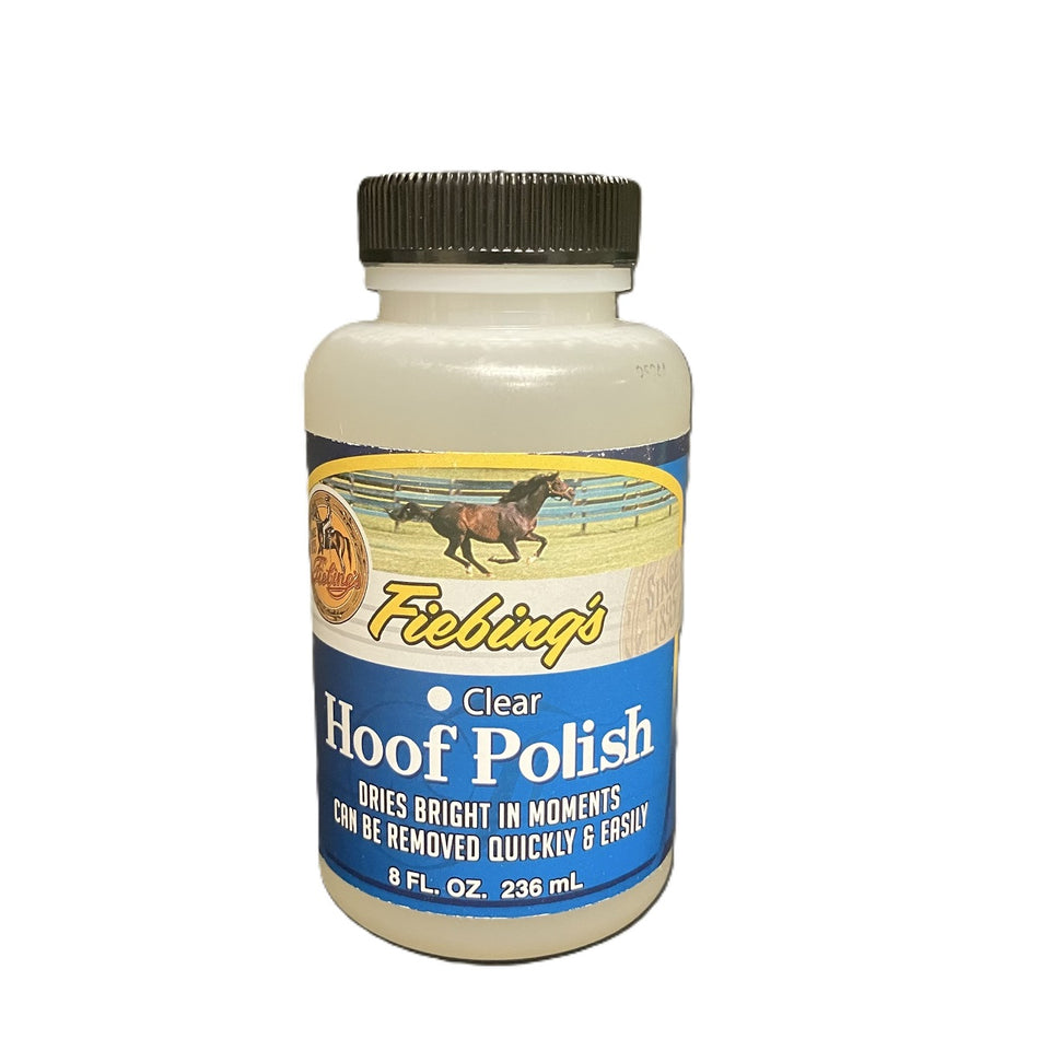 Fiebing's Hoof Polish Clear 8 Oz