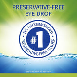 Refresh Relieva Preservative-Free Lubricant Eye Drops 0.33 Fl Oz (10ml) Sterile(3 Pack)