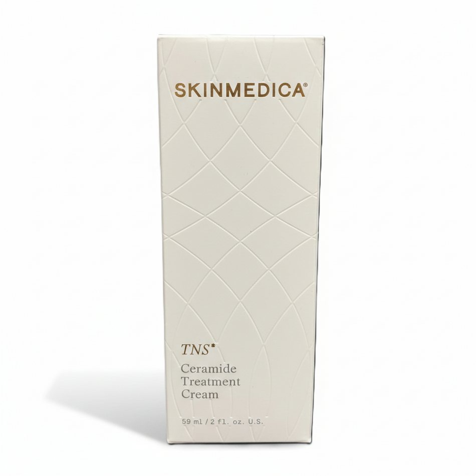 SkinMedica TNS Ceramide Treatment Cream Moisturizer 2 oz New Look. Same Clinically Proven Results