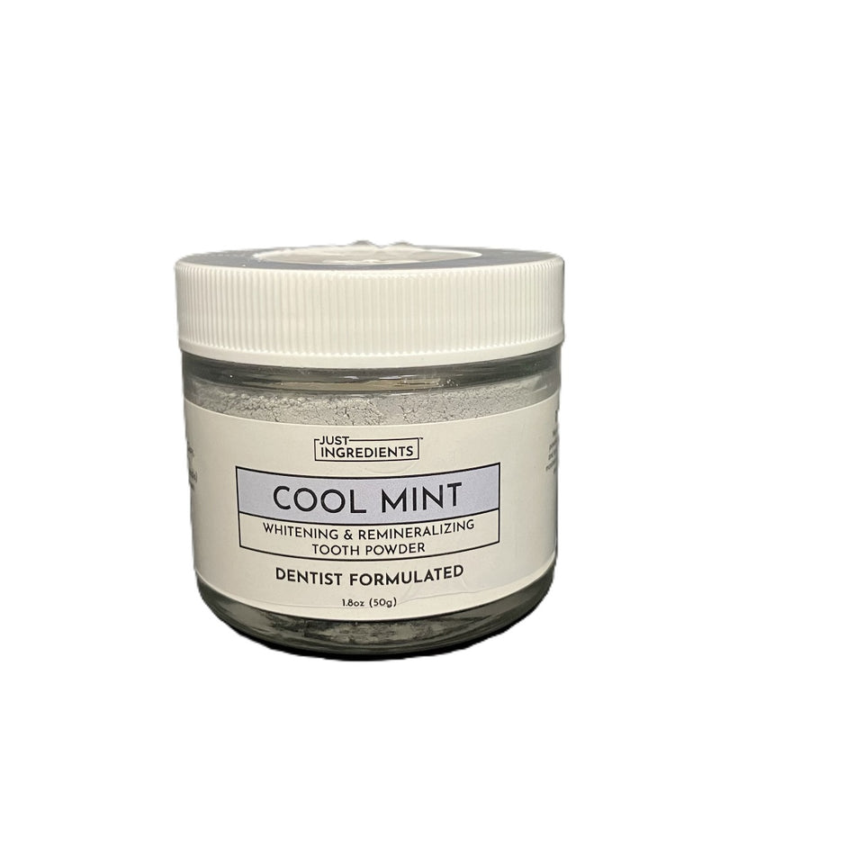 Just Ingredients Whitening Remineralizing Tooth Powder (Mint) 1.8 oz