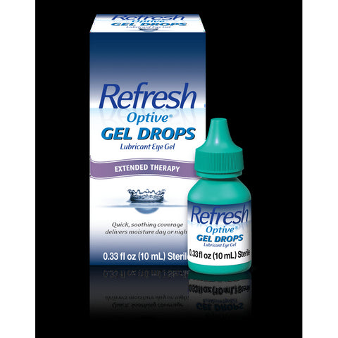 Refresh Optive Gel Drops - 0.33 oz(4 Pack)