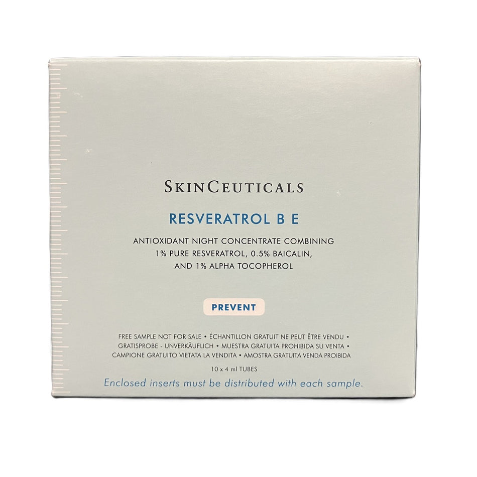 SkinCeuticals Antioxidant Resveratrol B E Nighttime Serum 4ml 10 pk Total 40 ml