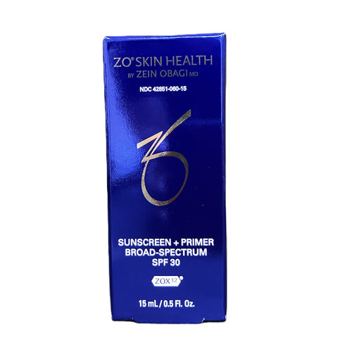 ZO Skin Health Sunscreen + Primer Broad-Spectrum SPF 30 15 mL / 0.5 Fl. Oz.