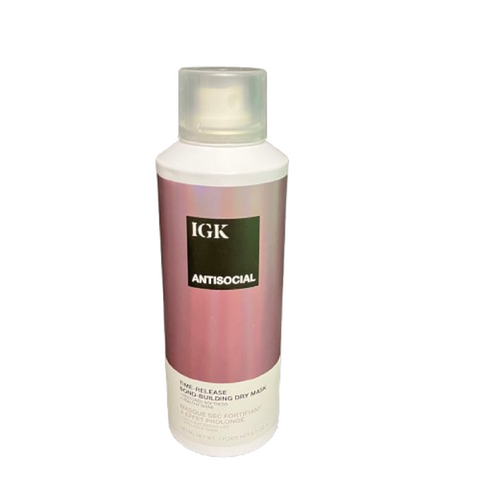 IGK Antisocial Time Release Bond Building Dry Hair Mask 5.0 Oz