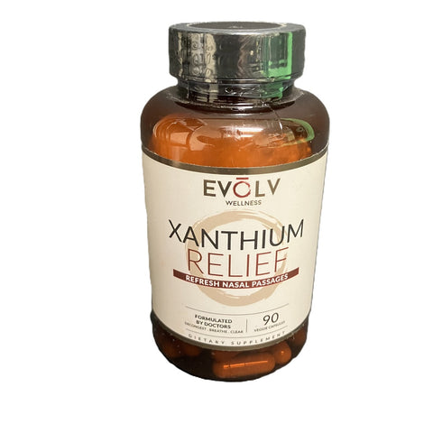 EVOLV Wellness Xanthium Relief Refresh Nasal Passages 90 Veggie Cap