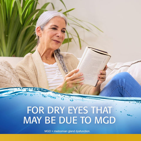 Refresh Optive Mega-3 Lubricant Eye Drops 30 Single(3 Pack)