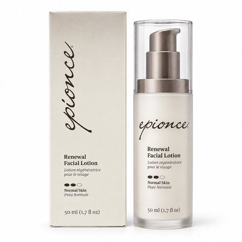 Epionce Renewal Facial Lotion 1.7 fl oz (50 ml) daily hydrating face moisturizer for normal skin, shown with original product packaging.