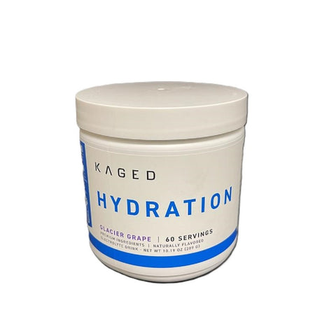 Kaged Hydra-Charge Electrolyte  Glacier Grape 10.16 oz Hydration Support