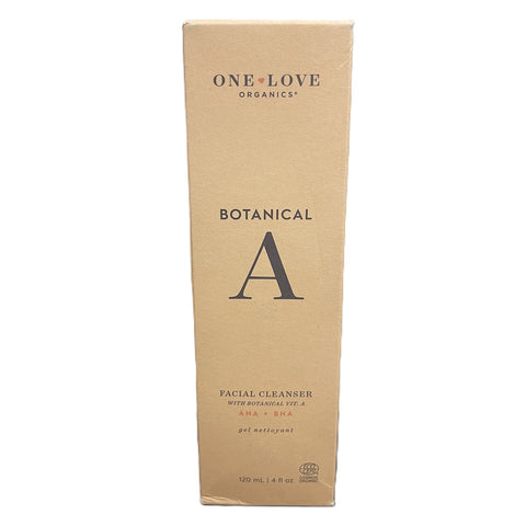 One Love Organics Botanical A Facial Cleanser 4 Oz