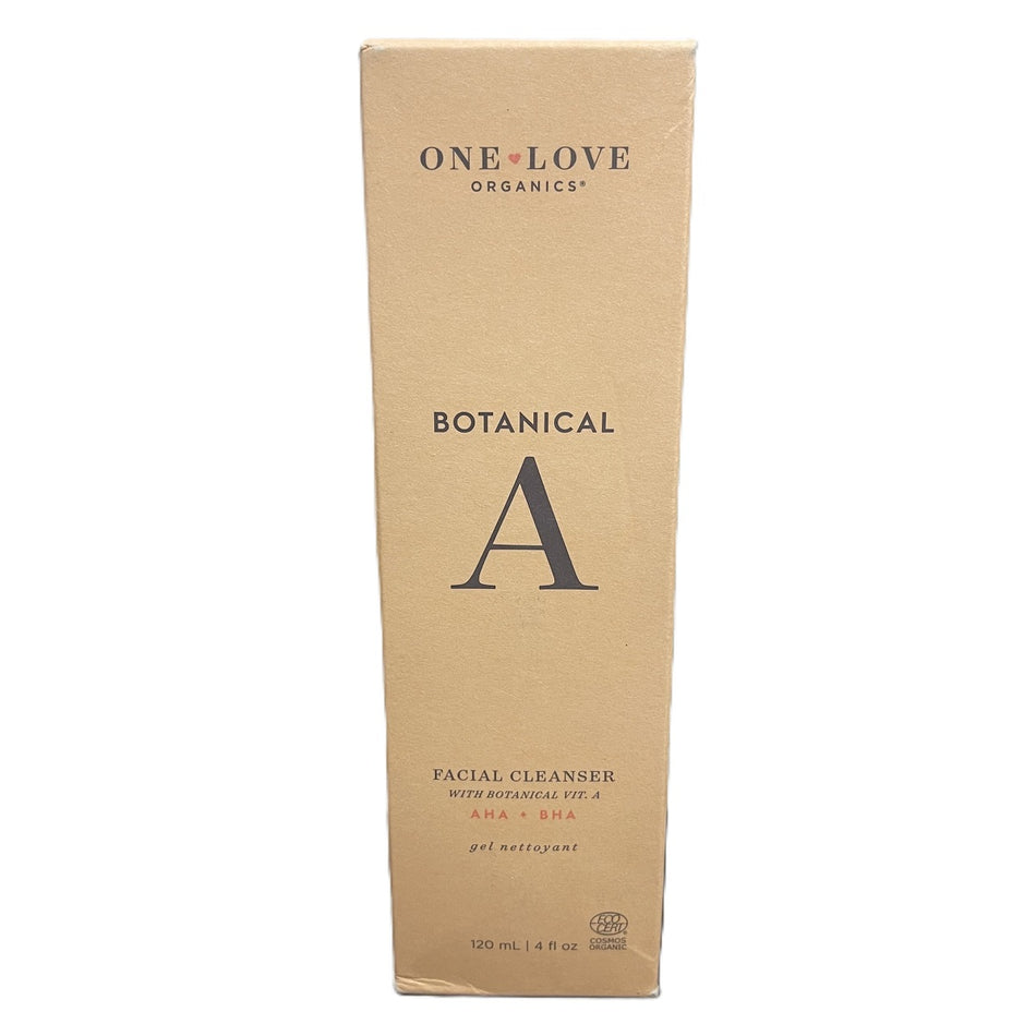 One Love Organics Botanical A Facial Cleanser 4 Oz