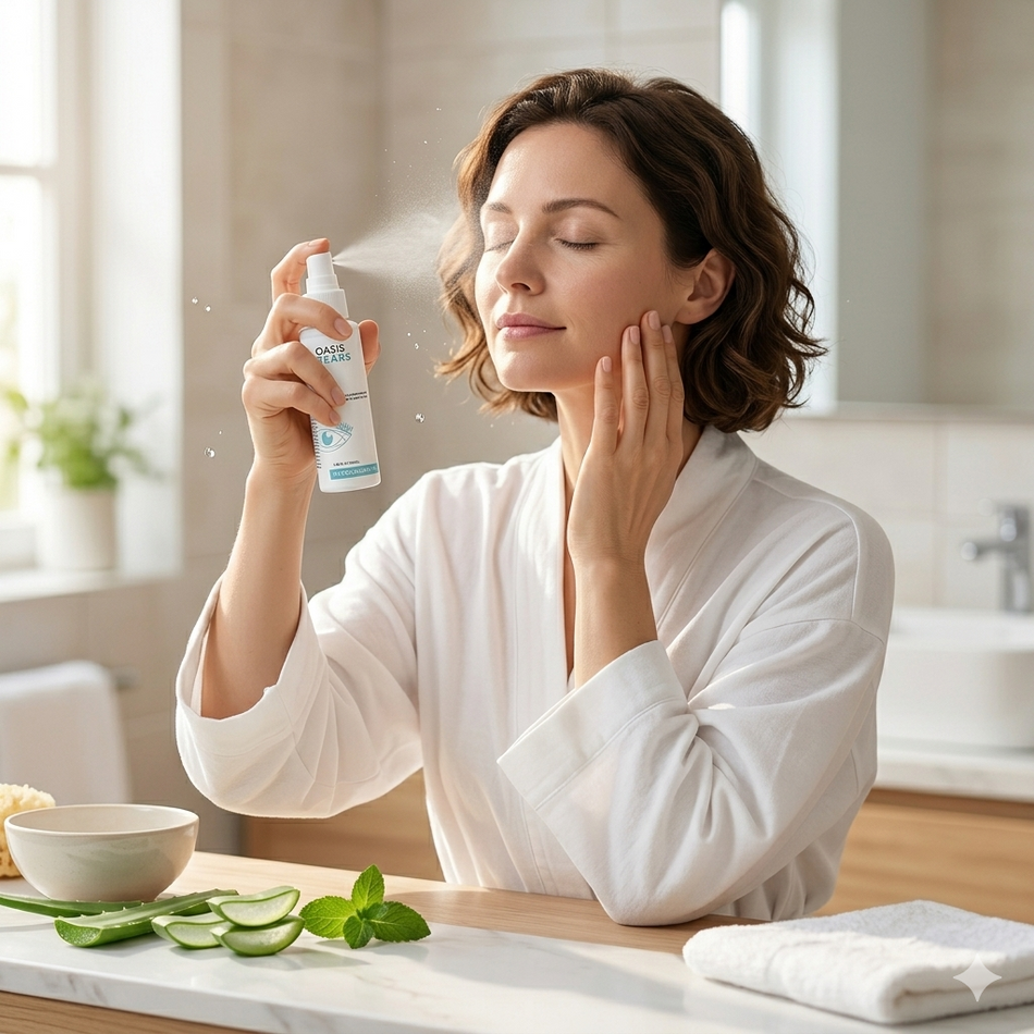 Oasis TEARS HYPOCHLOROUS Eyelid Cleansing Spray 1.86 oz