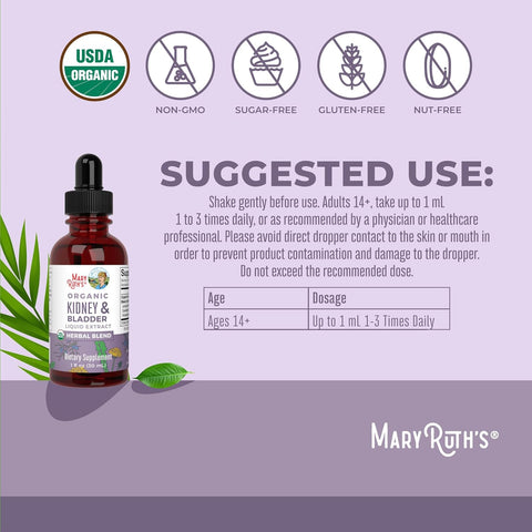MaryRuth Organics Herbal Supplement Drops – 1 oz | Natural Wellness & Immune Support