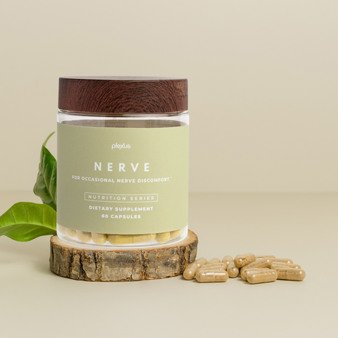 Plant-Based Nerve Support Supplement | Promotes Healthy Nerve Function – 60 Capsules