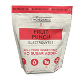 Just Ingredients Fruit Punch Electrolytes 30 Serving Hydration Drink Mix with Coconut Water Essential Minerals and Real Fruit Flavors Sweetened with Monk Fruit and Stevia