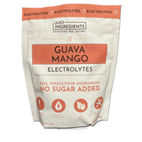 Just Ingredients Guava Mango Electrolytes 30 Serving Hydration Drink Mix with Coconut Water Sea Salt and Trace Minerals  Supports Hydration  Recover and Electrolyte Balance