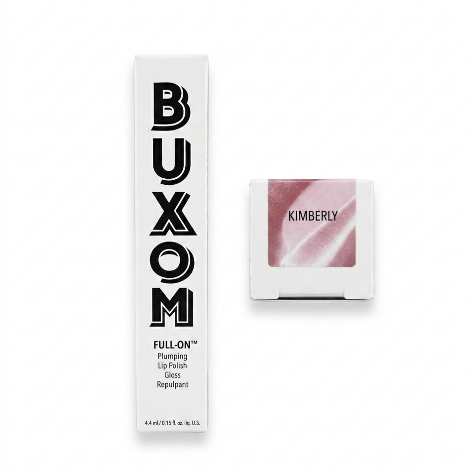 Buxom Full-On Plumping Lip Polish – Kimberly Sheer Soft Pink Sparkle 4.4ml