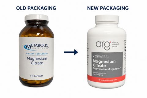 Metabolic Maintenance Magnesium Citrate 240 Capsules – Bioavailable Magnesium