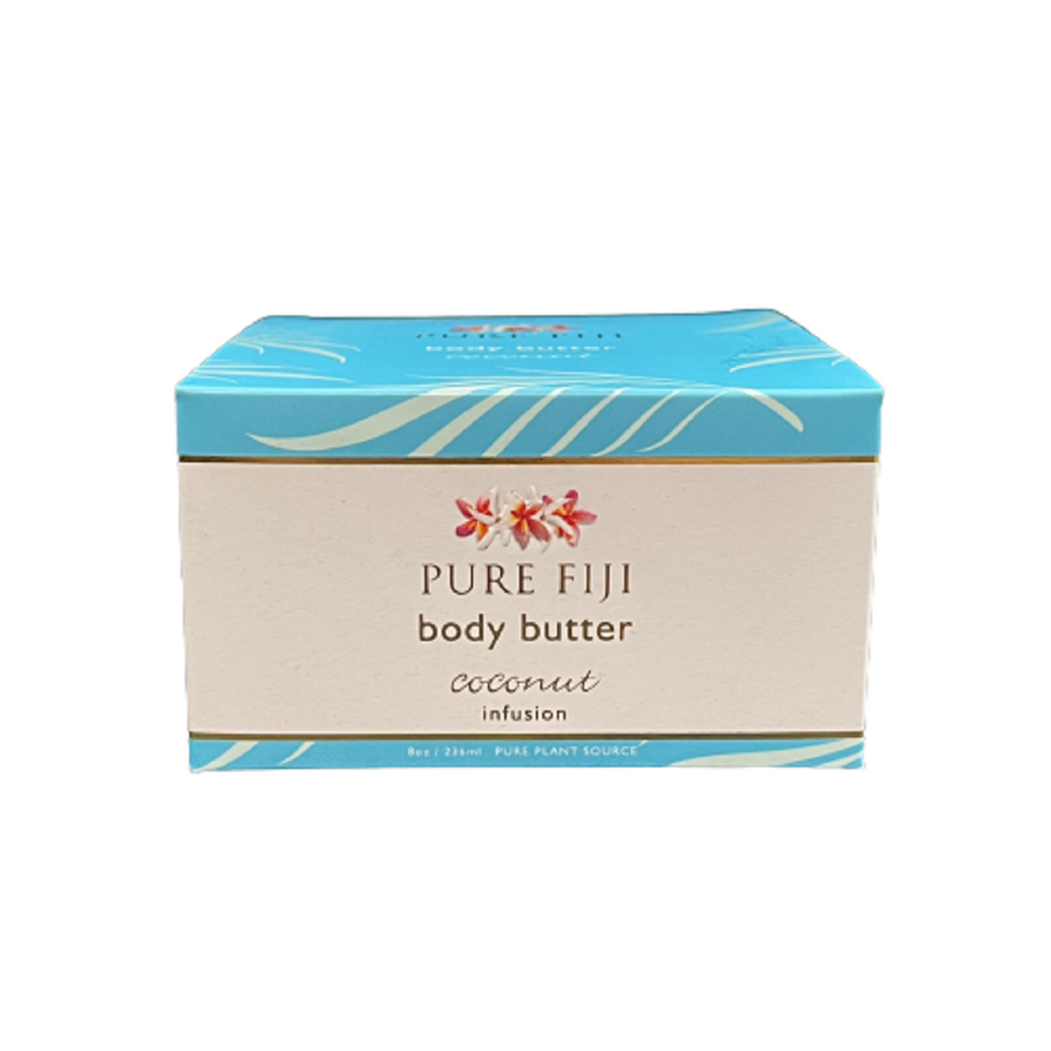 Pure Fiji Body Butter Coconut 8 oz 236 ml