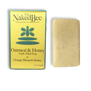 The Naked Bee Oatmeal & Honey Triple Milled Soap -  5oz/140g