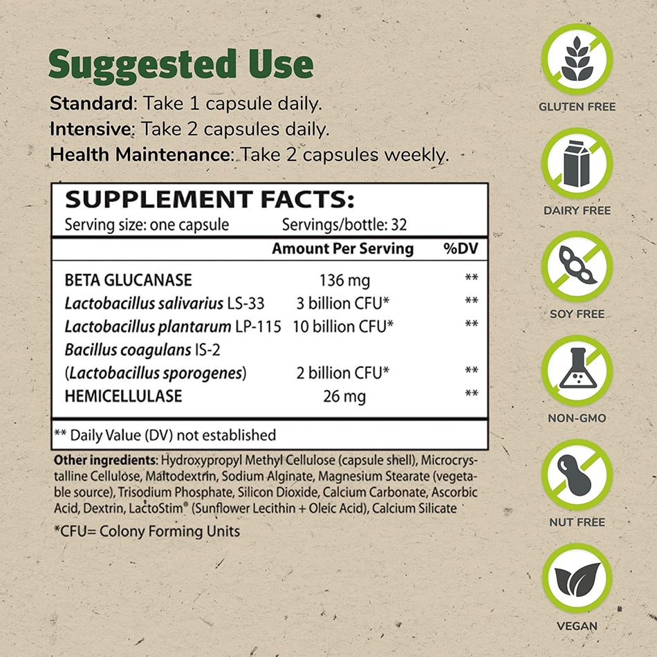 Master Supplements Truflora Probiotics 32 Capsules