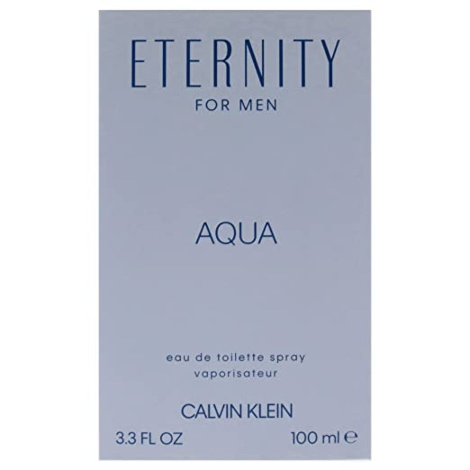 Calvin Klein Eternity Aqua Spray 3.3 Oz