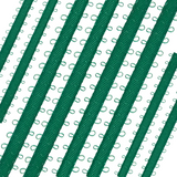 Offray Holiday Time Ribbon Green 18 feet Craft Ribbon 3/16" wide 100% Polyester 6 Rolls