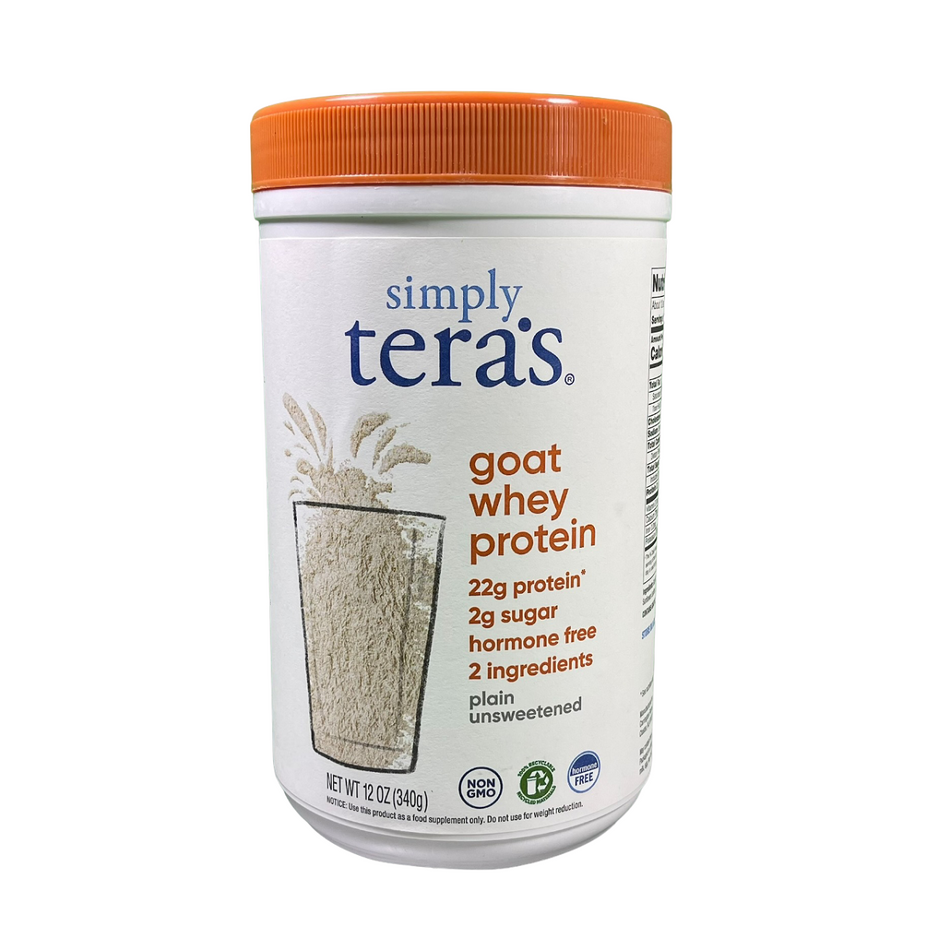 Simply Tera's Goat Whey Protein Plain 12 oz