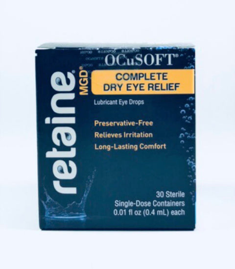 Ocusoft Retaine MGD Ophthalmic Emulsion 30 Count