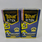 Stinger Detox The Buzz 5X  Grape 8 fl oz 2 Pack