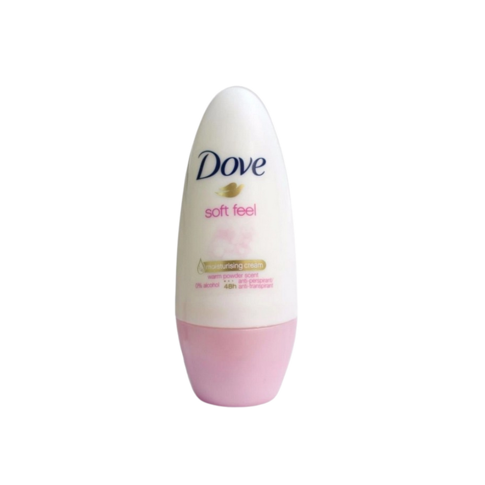 Dove Antiperspirant Roll-On Soft Feel 1.7 Oz