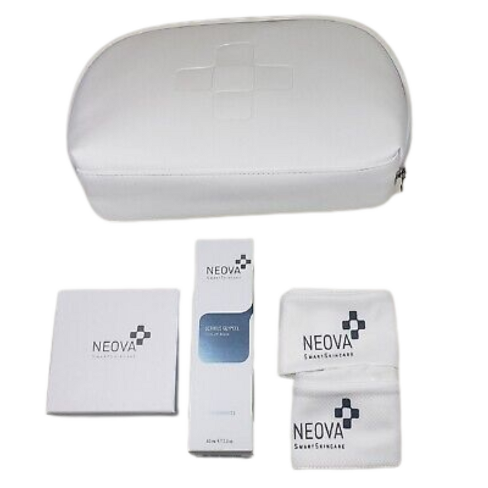 Neova Serious Glypeel Mask Treatments 2 oz Bundle w/ Bag, Mirror, 2 Headbands