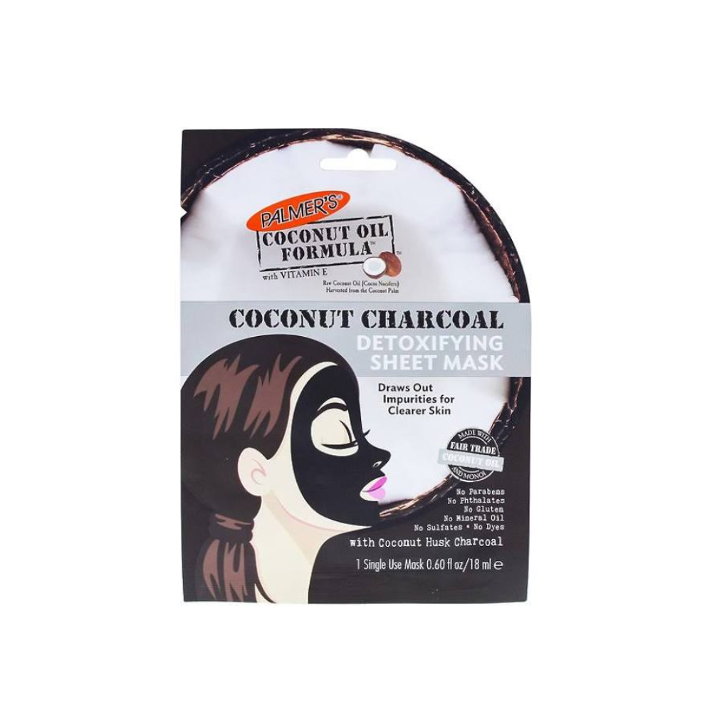 Palmer's Coconut Charcoal Detox Sheet Mask .60 fl. oz.