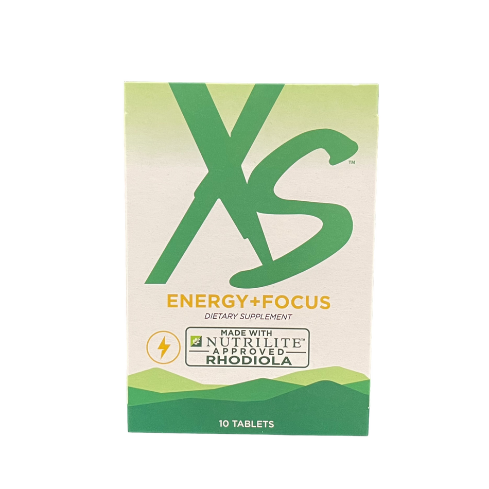 Amway XS™ Energy + Focus Dietary Supplement - 30 Tablets