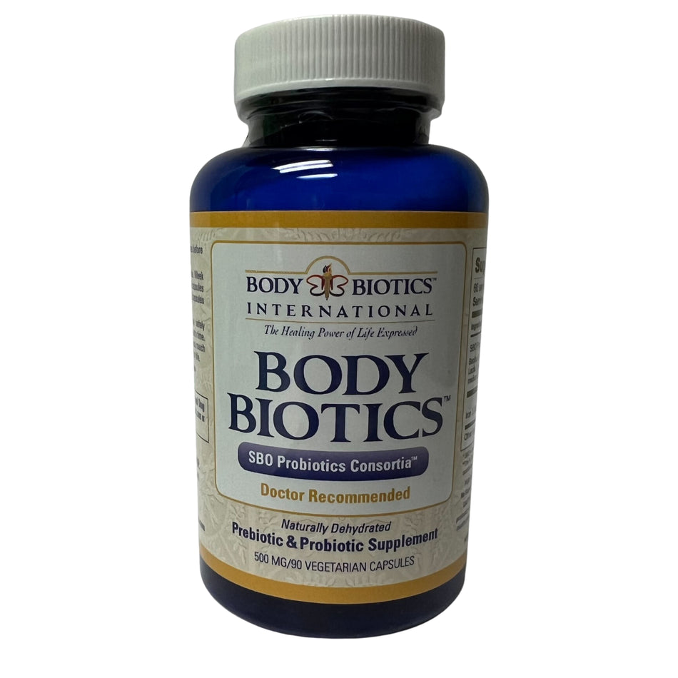 Body Biotics Bio-Identical SBO Probiotics Consortia Probiotic and Prebiotic Supplement Non-Dairy 90 Capsules(2 Pack)
